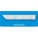 Плинтус потолочный ФОРМАТ 203023 инжекционный белый 2,0 м