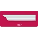 Плинтус потолочный ЛАГОМ 10-V экструзионный 2,0 м