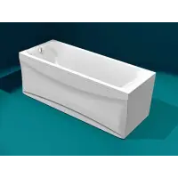 Ванна AQUATEK "Альфа" 170х70 без гидромассажа (с фронт.экраном),с каркасом
