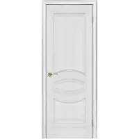 Дверь PORTE VISTA Ницца глухая серебрянная патина тон 25 80, шпон