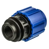 Муфта переходная ПНД с внутренней трубной резьбой 32x1/2"
