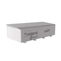 Гипсокартон ГКЛ Vetonit (Gyproc) Лайт ГСП-А-УК обычный 2500*1200*9,5 мм