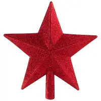 Верхушка на елку Звезда 19 см SYSDX-351901