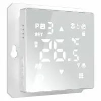 Терморегулятор сенсорный для теплого пола с Wi-Fi W1151201 (белый) Werkel