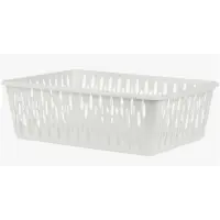 Корзинка для хранения Keeplex Light L 38х27,5х12см белое облако