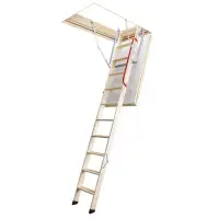 Лестница FAKRO LTK Thermo термоизоляционная деревянная, 60х120х280
