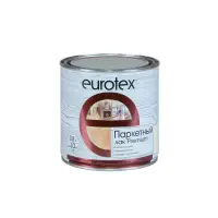Лак паркетный полуматовый Eurotex–Премиум 0,8л (алкидно-уретановый)