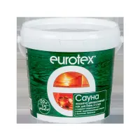 Лак EUROTEX - САУНА 0,9кг (+150C с воском) ( Т-ра перевозки не ниже +5град)