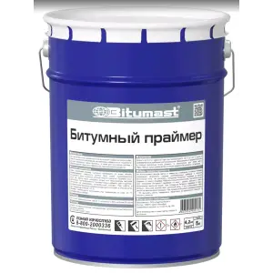 Праймер BITUMAST битумный 5л. РАСХОД - 0,2л/кв. м