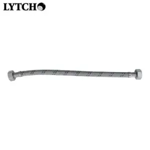 Подводка гибкая для воды 1/2" вн-вн 150 см, стальная оплетка (Lytcho)