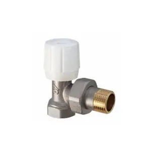 Клапан регулирующий для радиатора угловой FM 1/2" AQualink
