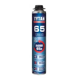 Пена монтажная профессиональная TYTAN Professional 65 UNI зимняя 750 мл (-10°C до + -30°C)