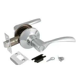Ручка-защелка без фиксатора Ajax (Аякс) DK610 CP-PS (6010 CP-P) хром