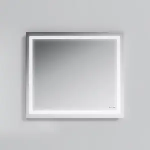 Зеркало AM.PM Gem универсальное настенное с контурной LED-подсветкой, 80 см