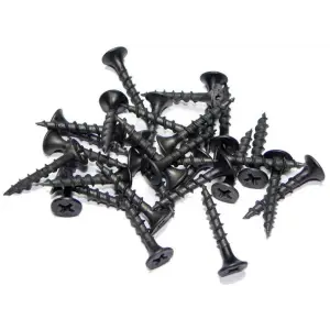 Саморезы пот/г гипс-дерево (крупная резьба) 4,8х115 оксид (уп 3шт) SteelRex