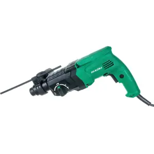 Перфоратор HIKOKI DH24PH2 , SDS-Plus, 730 Вт, 3-х режимный, удар 2,7 Дж, в чемодане