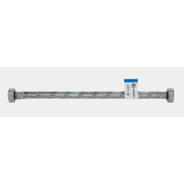 Подводка гибкая для воды 1/2" вн-вн 150 см, стальная гайка (AQUALINE 50/10)