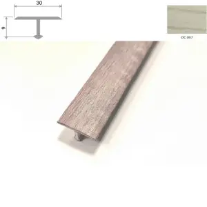 Порог АПТ 30 алюминиевый 2700*30*9 мм одноуровневый (ОС-007)