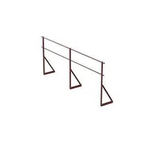 Ограждение кровельное ВЕГАЛайт для МЧ, ПН, мягкой кровли h=1,2 L= 3m, RAL **