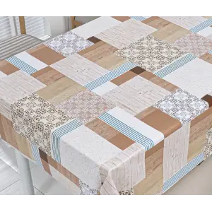 Клеенка ПВХ Жаклин 650, на нетканой основе 1,4х20м. Dekorelle