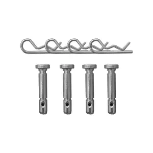 Болт крепления шнека (срезной) UNITED PARTS для снегоотбрасывателя 6х37мм, под шплинт (набор 4шт)