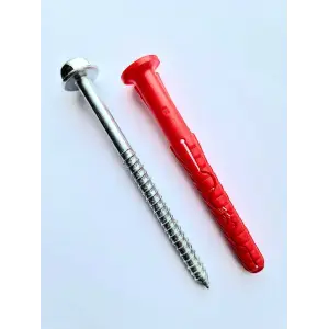 Дюбель фасадный 10x80 FSD RED (уп 250шт) Райс-Стокс