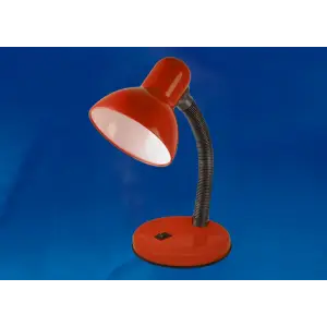Лампа настольная Uniel красный TLI-204, 60W Е27 (пакет)