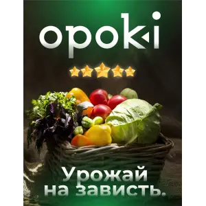 Колышки садовые композитные 12 мм х 1,5 м желтые Opoki (10 шт)