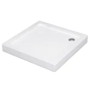 Поддон акриловый квадрат WasserKraft Amper 900х900х175, арт.29T03