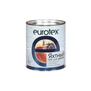 Лак яхтный глянцевый Eurotex 2л (алкидно-уретановый)