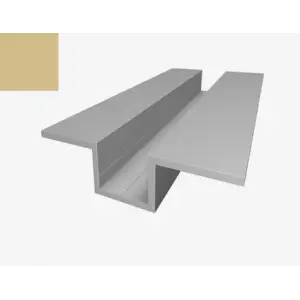 Омега-профиль алюминий окрашенный RAL 1001 (3,0 м)