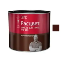 Эмаль ПФ-266 красно-коричневая 1,9кг РАСЦВЕТ 4974