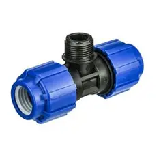 Тройник переходной 20x1/2" с наружней резьбой