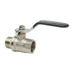 Кран шаровой FM 1 гайка-штуцер ручка AQualink