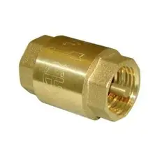 Клапан обратный с латунным сердечником FF 1/2 AQUALINK 200/20