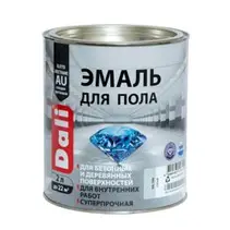 Эмаль для пола cерая (RAL 7040) 2л DALI