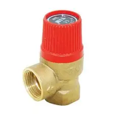 Клапан TIM мембранный предохранительный 6 бар, 1/2" внутр - 1/2" внутр