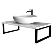 Столешница 1МАРКА GRUNGE LOFT 100 Бетон светлый