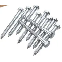 Шуруп шестигранная головка 10х140 цинк (кор.с ок 20шт) SteelRex