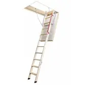 Лестница FAKRO LTK Thermo термоизоляционная деревянная, 70х120х280