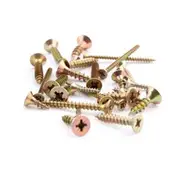 Саморез универсальный 5,0x50 желтый цинк (уп 8шт) SteelRex