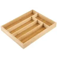 Лоток для столовых приборов Mallony BAMBOO, 37*30*4,5 см (бамбук)