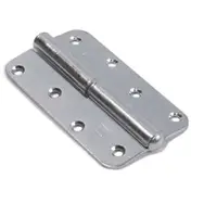 Петля SKOBIS (СКОБИС) накладная ПН-110 цинк белый, левая