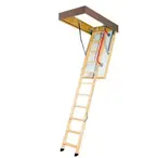 Лестница FAKRO LTK Thermo термоизоляционная деревянная, 60х100х280 см