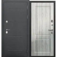 Дверь мет. FERRONI ISOTERMA 860х2050 "Л" Серебро/Ривьера айс