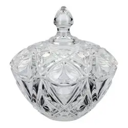 Сахарница DELI Glass DSTG1058-5/ d-13 см